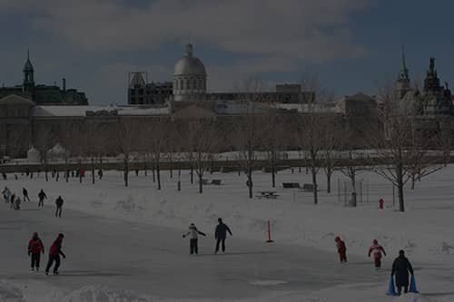 CAPS Community, Quebec chapter; people skating on the Rideau Canal