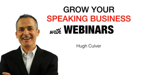 Growing your speaking business with webinar