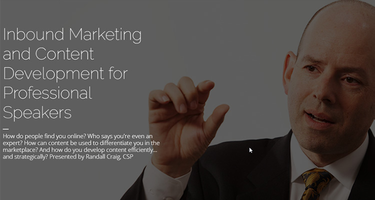 Inbound marketing and content development